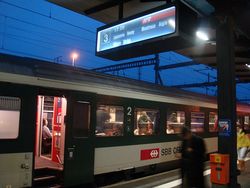 Los Ferrocarriles Suizos mejoran los sistemas de informacin a los viajeros